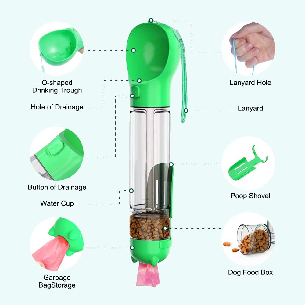 Garrafa Multiuso para Cães 🐶💧