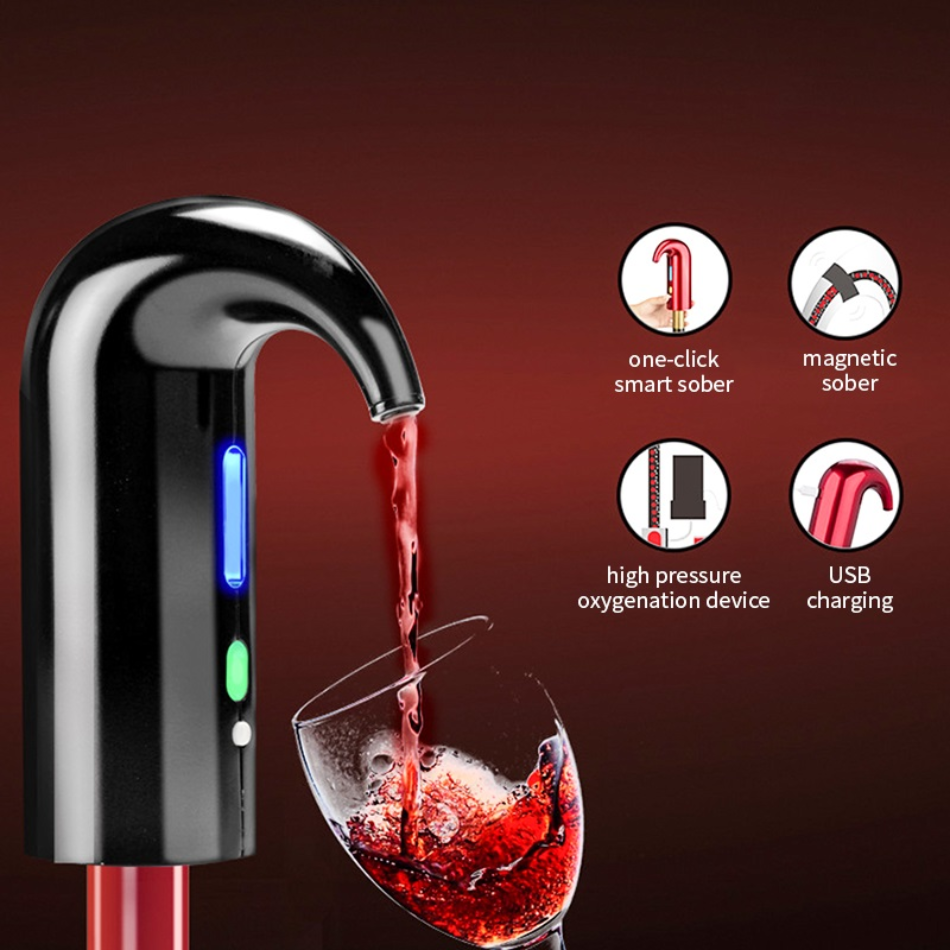 Bomba de Vinho Elétrica 🍷⚡